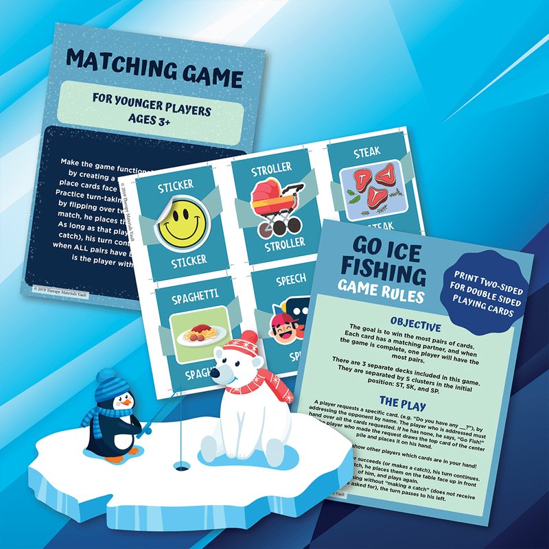 Ice fishing gambling game in United Kigdom