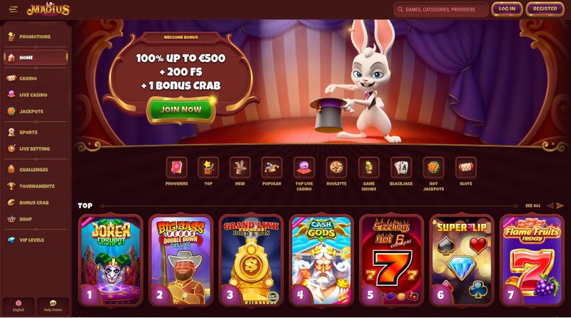 Découvrez les Offres Incroyables du Magius Casino en France pour Joueurs à France